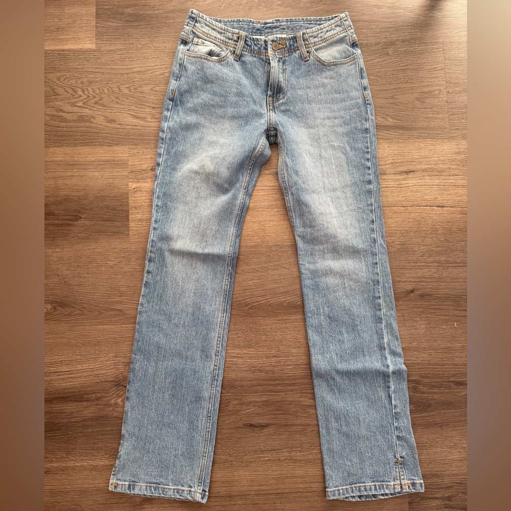 Brandy Melville Light Blue Straight Leg Jeans